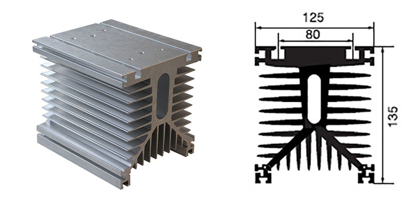 120A AC-AC Three-Phase SSR Relay Solid State Relay