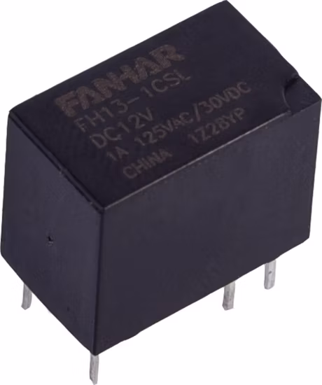 Relé de señal Fh13 Capacidad de conmutación 1A Cumple con RoHS Ultra