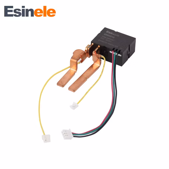 Personalización del relé de potencia electromagnética Fabricante del relé de enganche magnético Relé de retención 80A