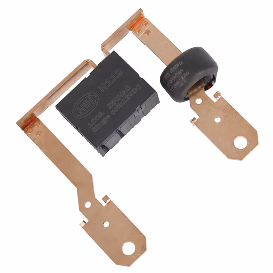 Relé de enclavamiento magnético con bobina única de 100 A, 12 V, para medidor inteligente